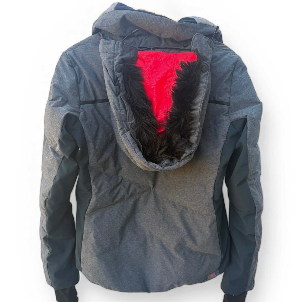 ROXY Black Coats, Jacket DryFlight 15K Snow Jacket Womens L Gray Waterproof - Picture 2 of 8
